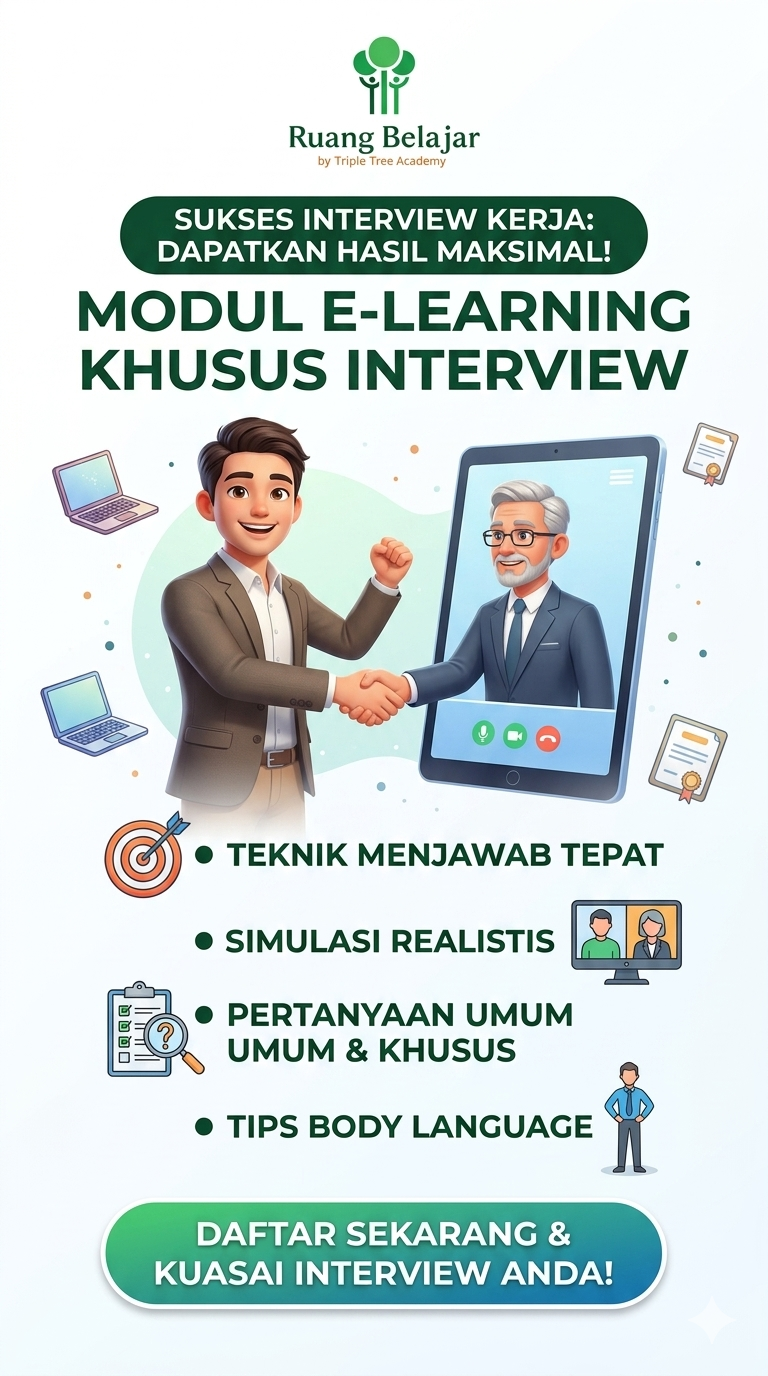 Training Teknik Menjawab Interview Kerja